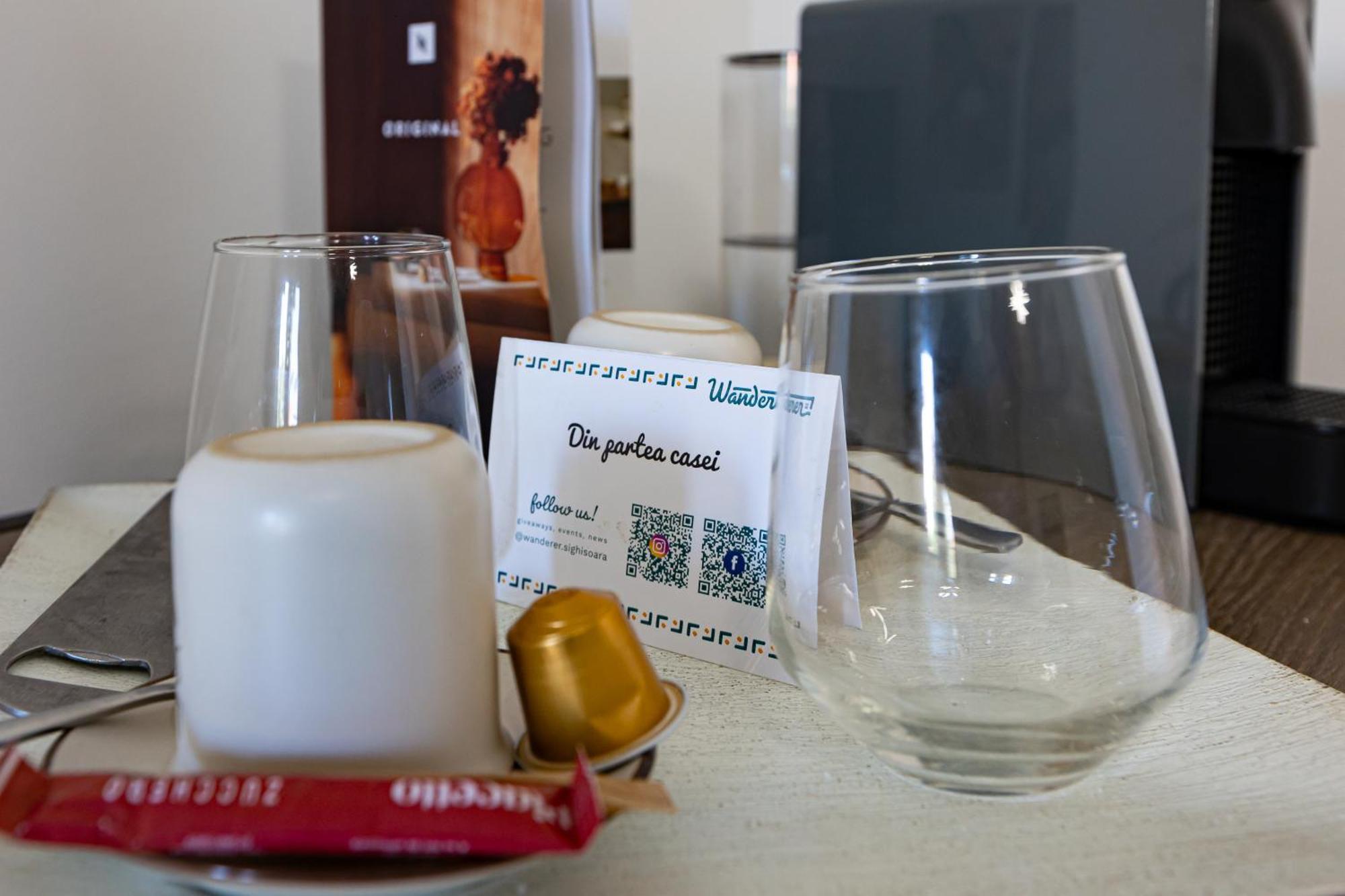 Wanderer Sighisoara Hotel Kültér fotó