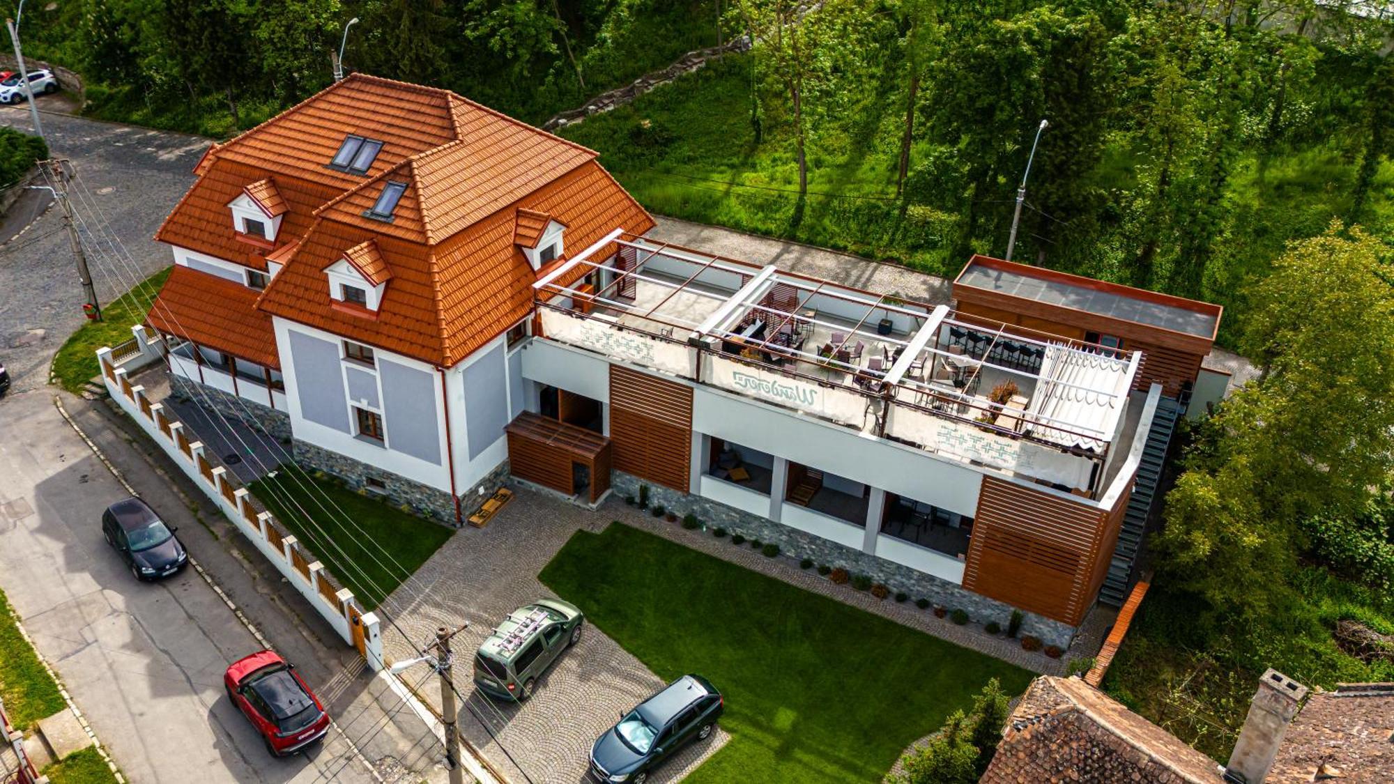 Wanderer Sighisoara Hotel Kültér fotó